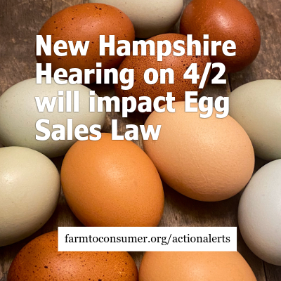 MA Hearing 7/9 on Cottage Foods