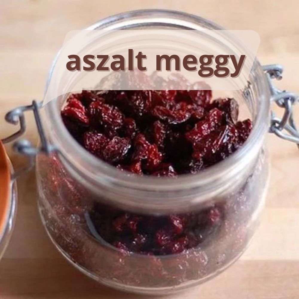 aszalt meggy