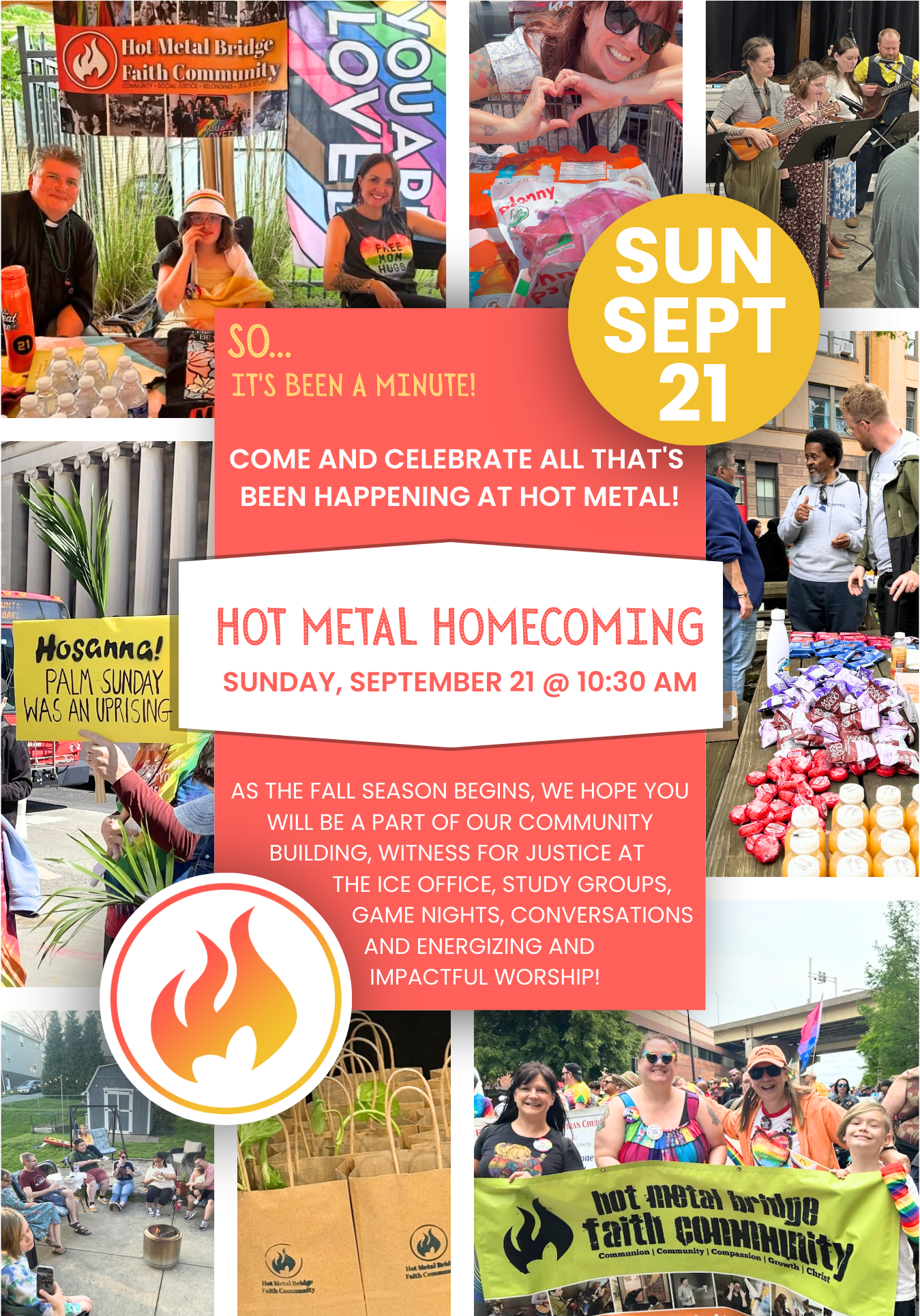 Hot Metal Homecoming - Sunday, September 21 @ 10:30AM