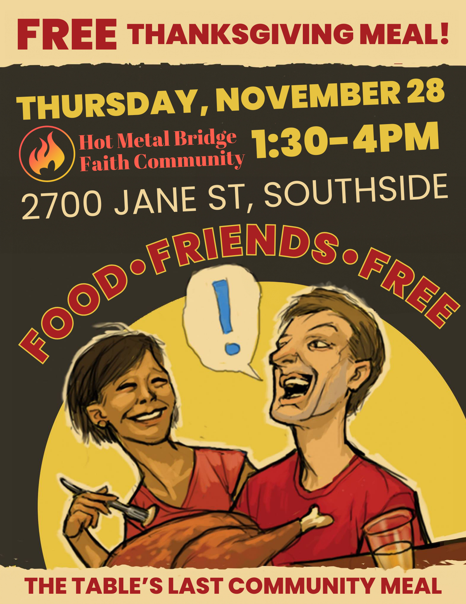 Free Thanksgiving Meal