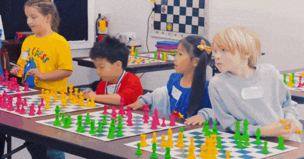 Gif of Playing chess at Camp