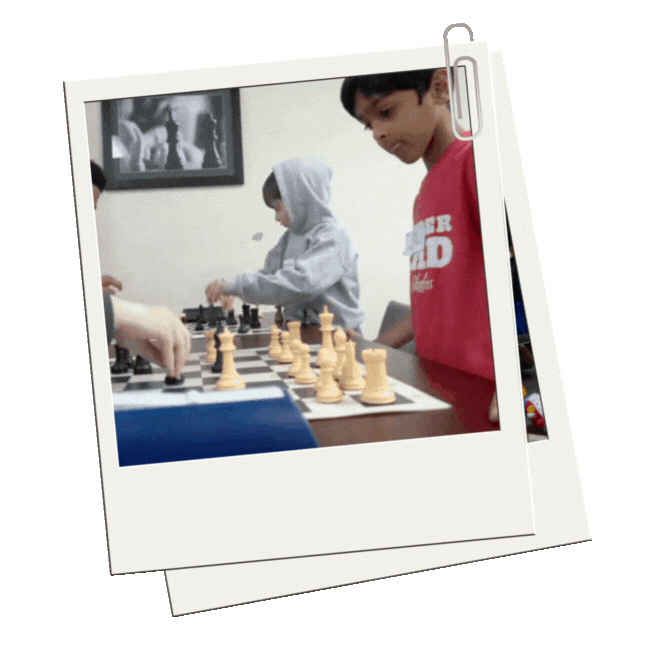 kids playing chess