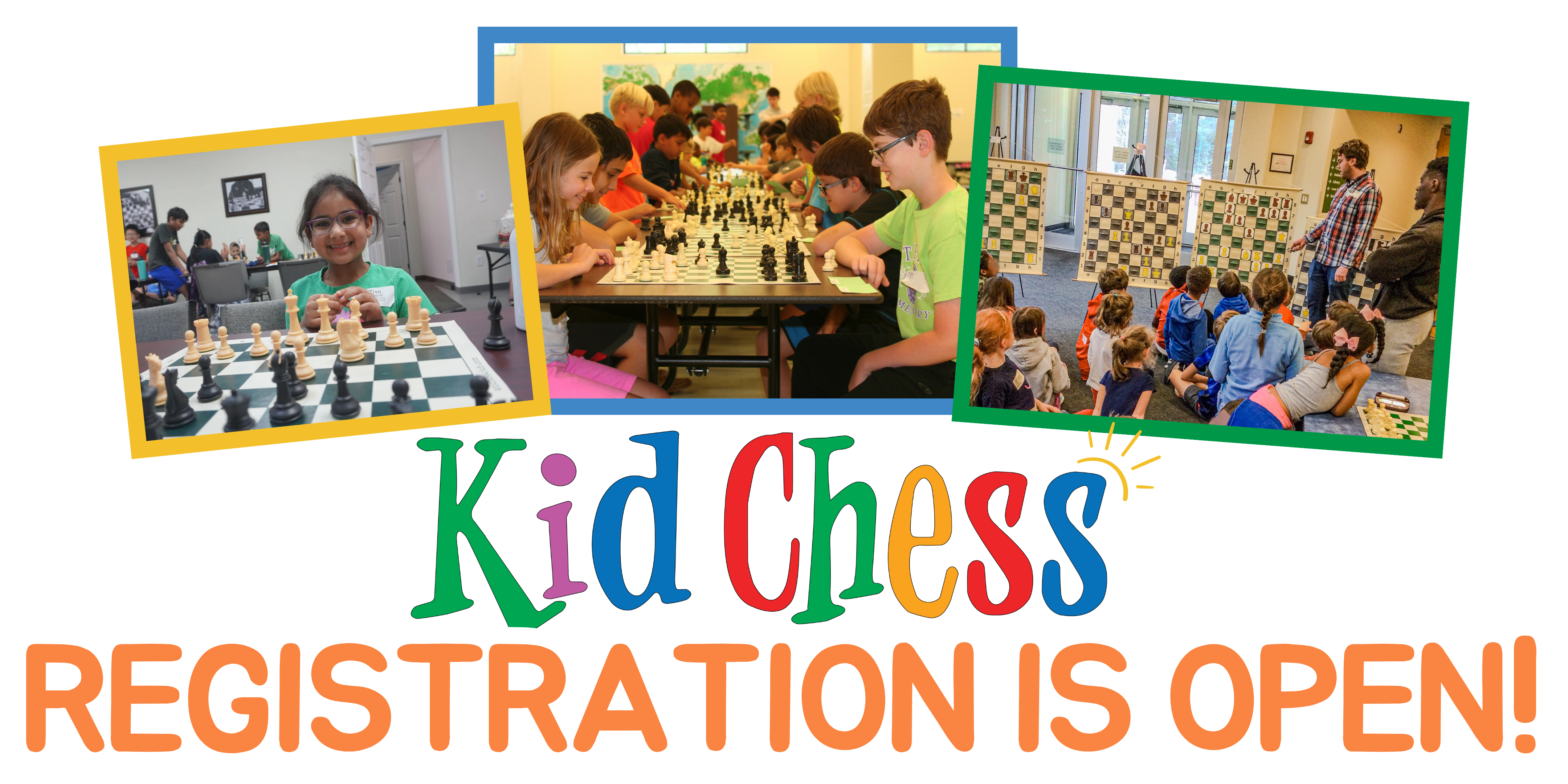 Kid Chess Registration opens soon