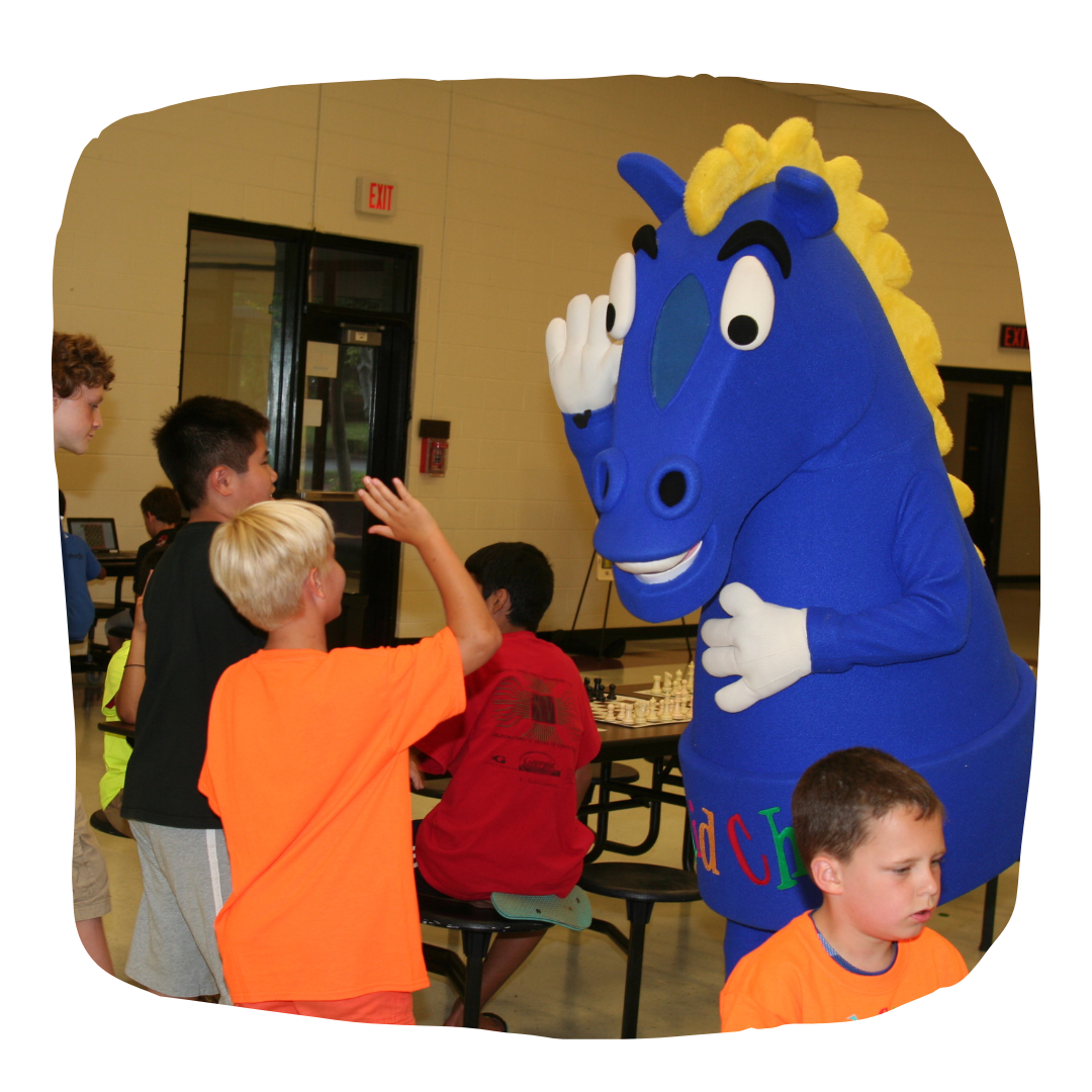 Kid High-fiving a Knight