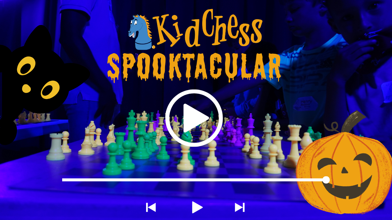 Kid Chess Spooktacular October 26 & 27 at Chess Zone