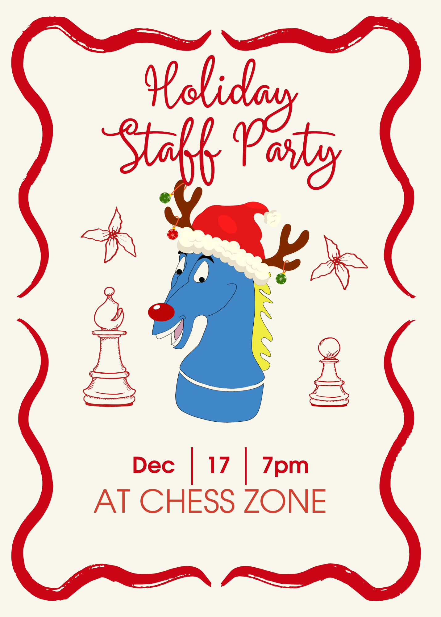 Kid Chess Holiday Staff Party