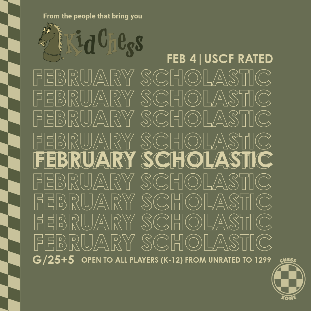 The Chess Zone January Scholastic Championship