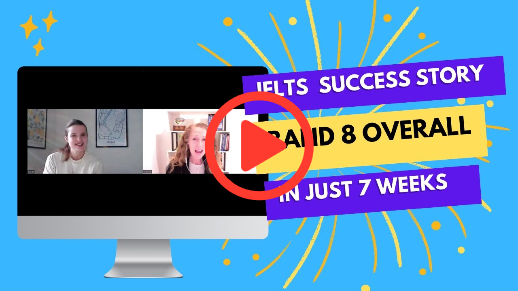 IELTS Success Story Band 8 Overall in Just 7 weeks