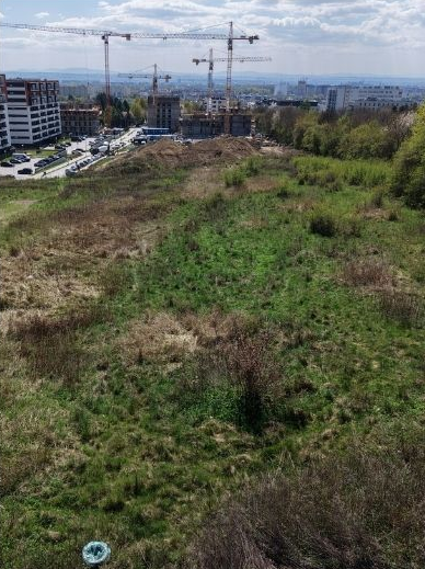 Miejsce w którym jest planowany park
