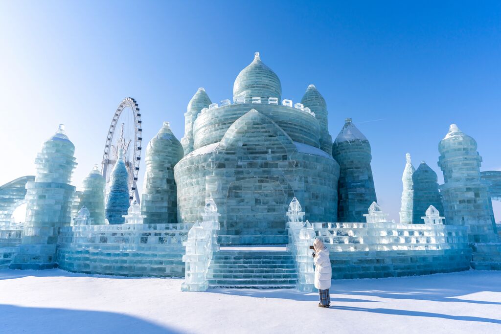 China &ndash; Eisfestival in Harbin