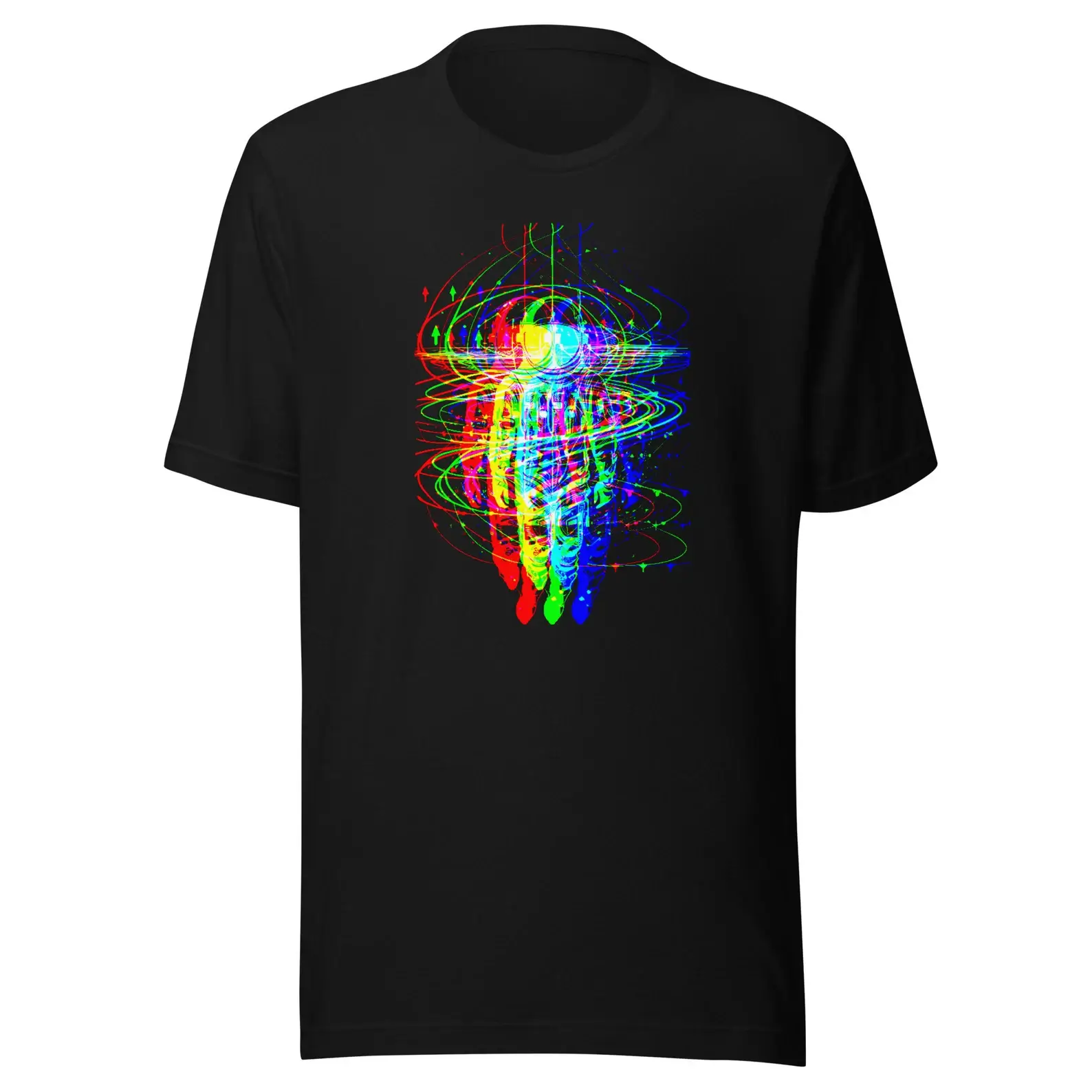 Psychedelic astronaut Shirt for free spirits and self explorers - Campiness World