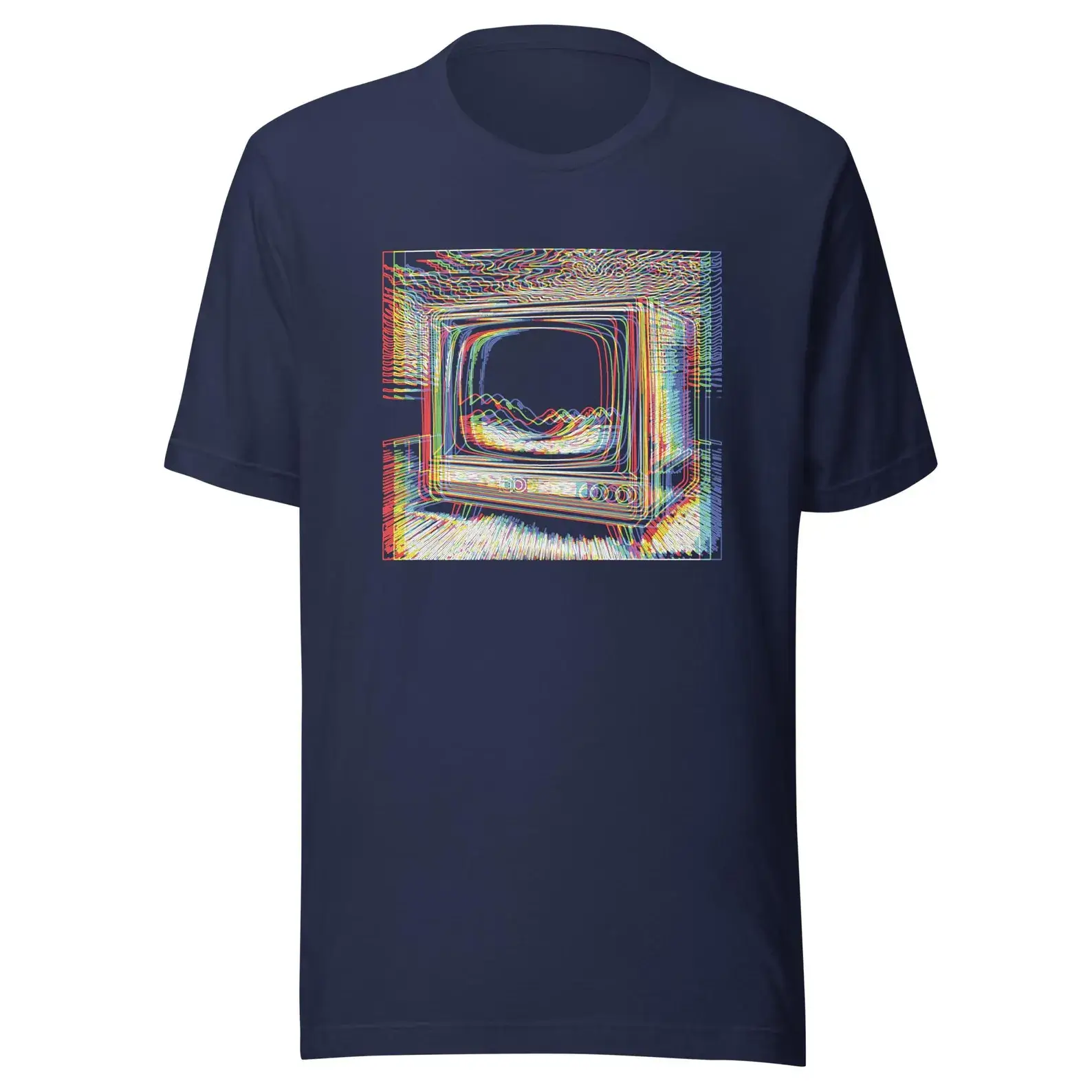 trippy retro television Shirt for ravers and free spirits - Campiness World