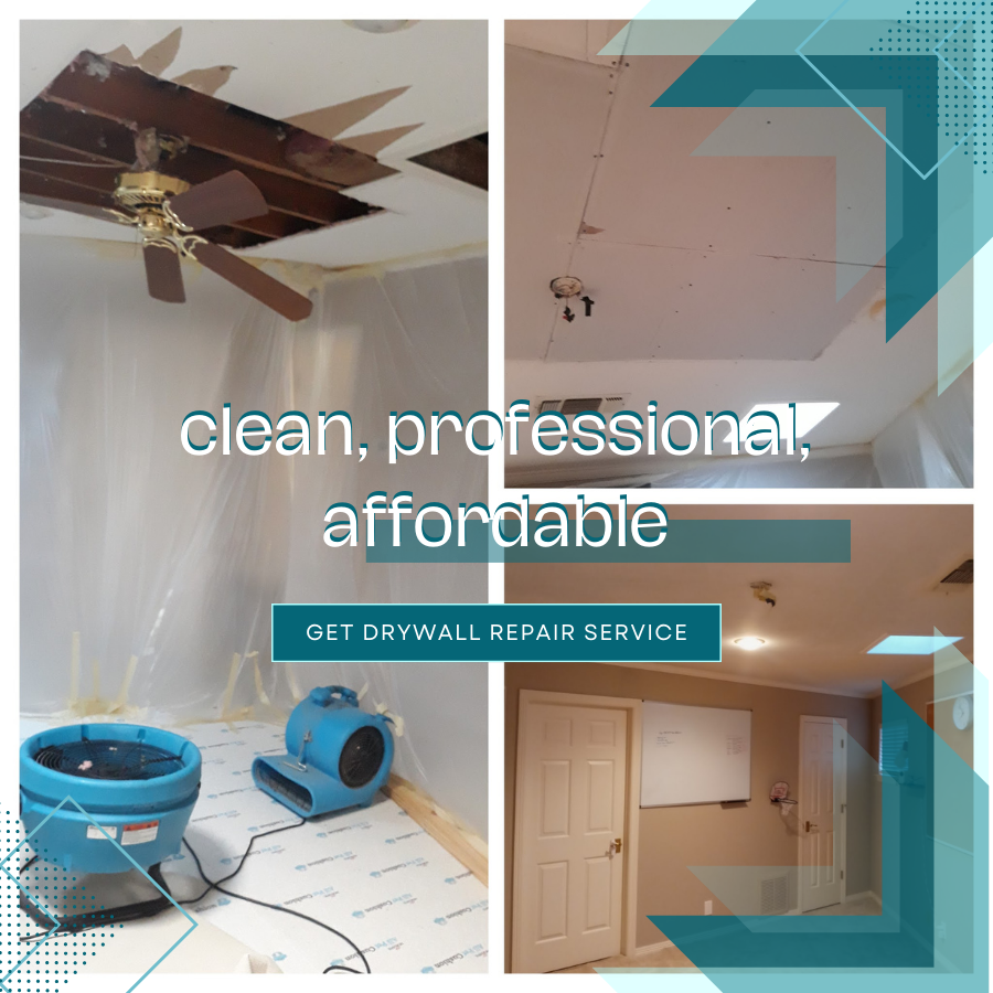 druwall repair services, clean and affordable