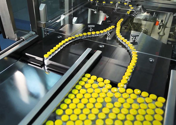 Illustration of pharmaceutical manufacturing