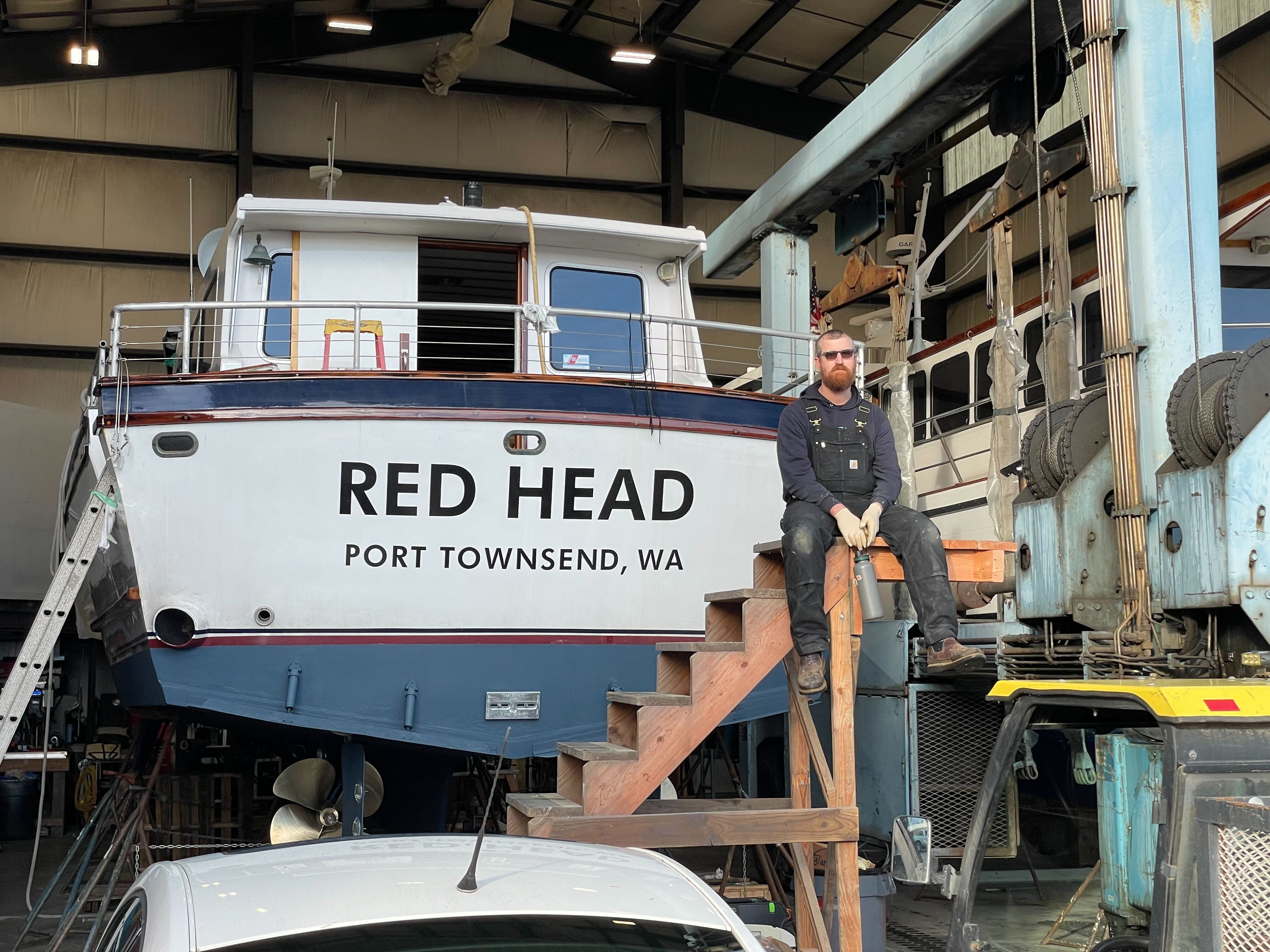 two orcas exhaling (photo by PSE Naturalist Brooke C.)