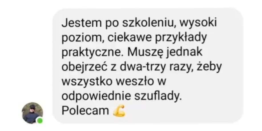 Opina o szkoleniu