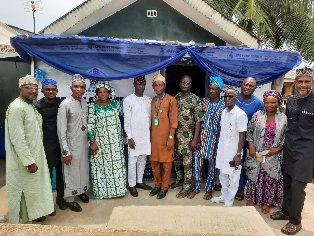 Inauguration of Epe Plot Finder's office