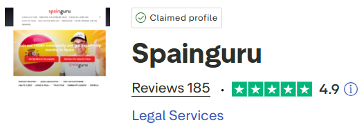 Spainguru reviews on Trustpilot