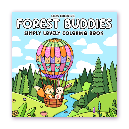 Forest Buddies Simply Lovely Coloring Book