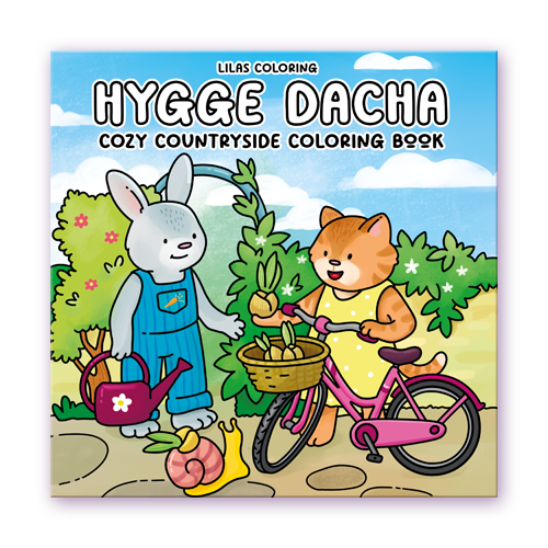 Hygge Dacha Coloring Book