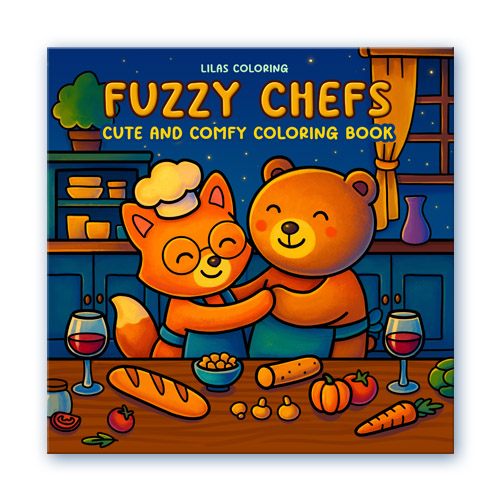 Catscapes Coloring Book