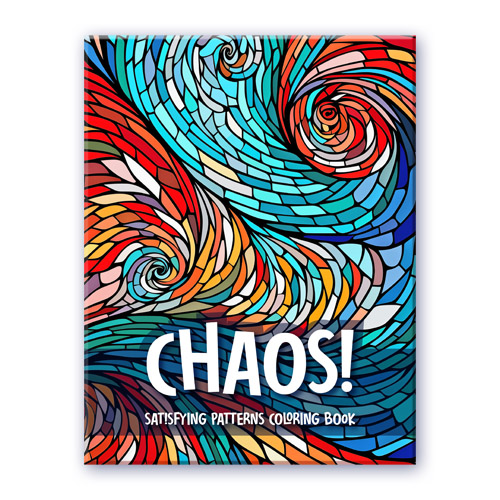 Chaos Patterns Satisfying Patterns Coloring Book