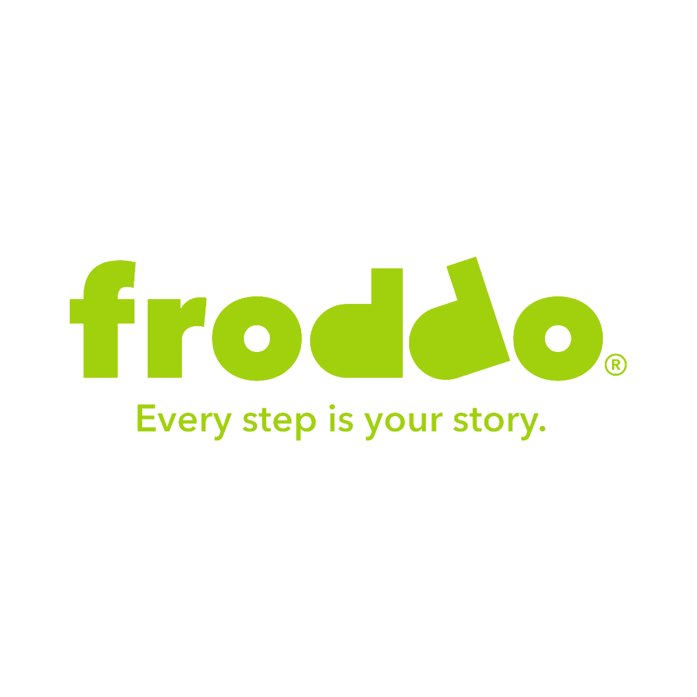 Froddo logo - Ergonomic and unique footwear for healthy foot growth