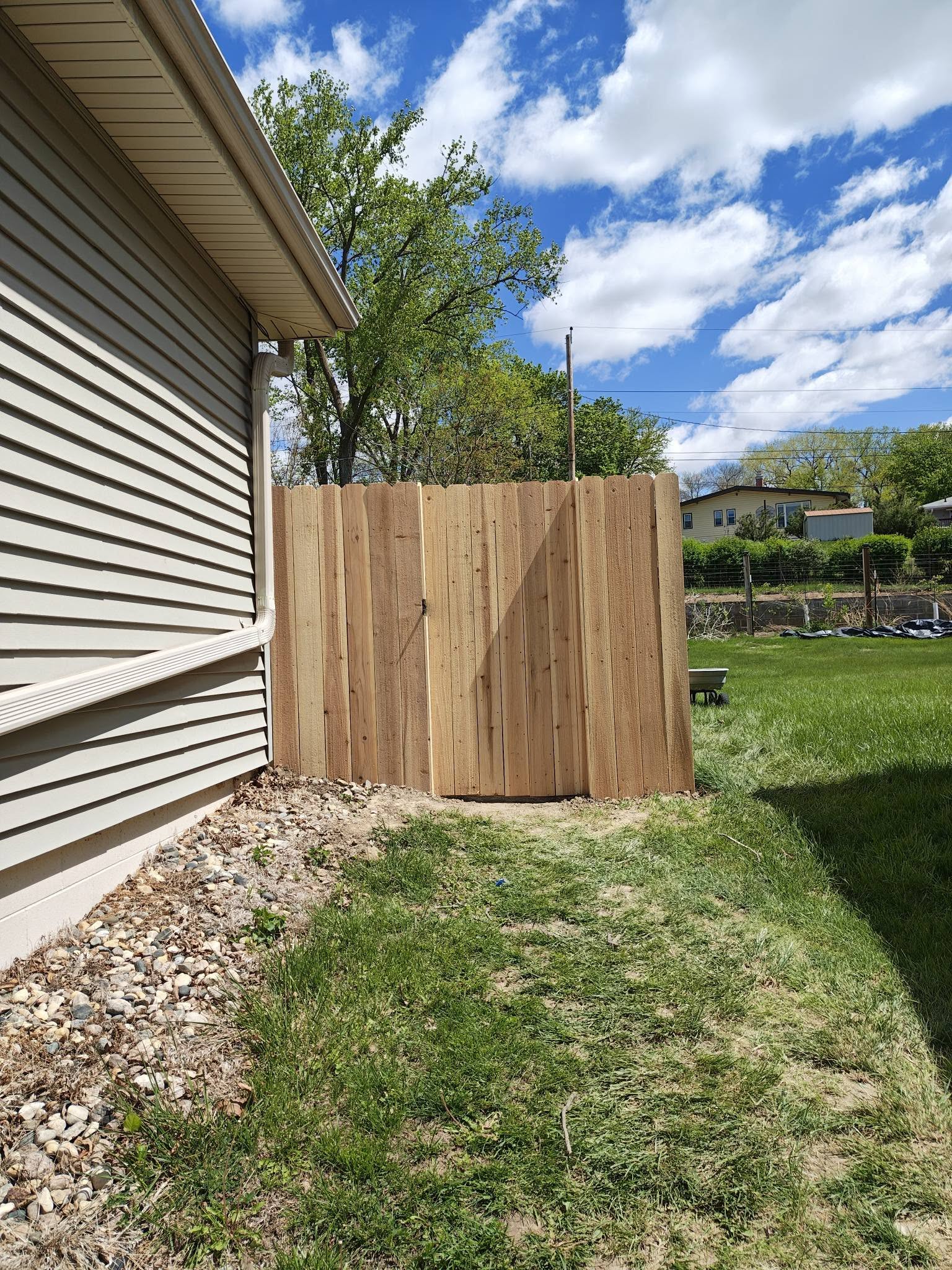Cedar Fence Gate