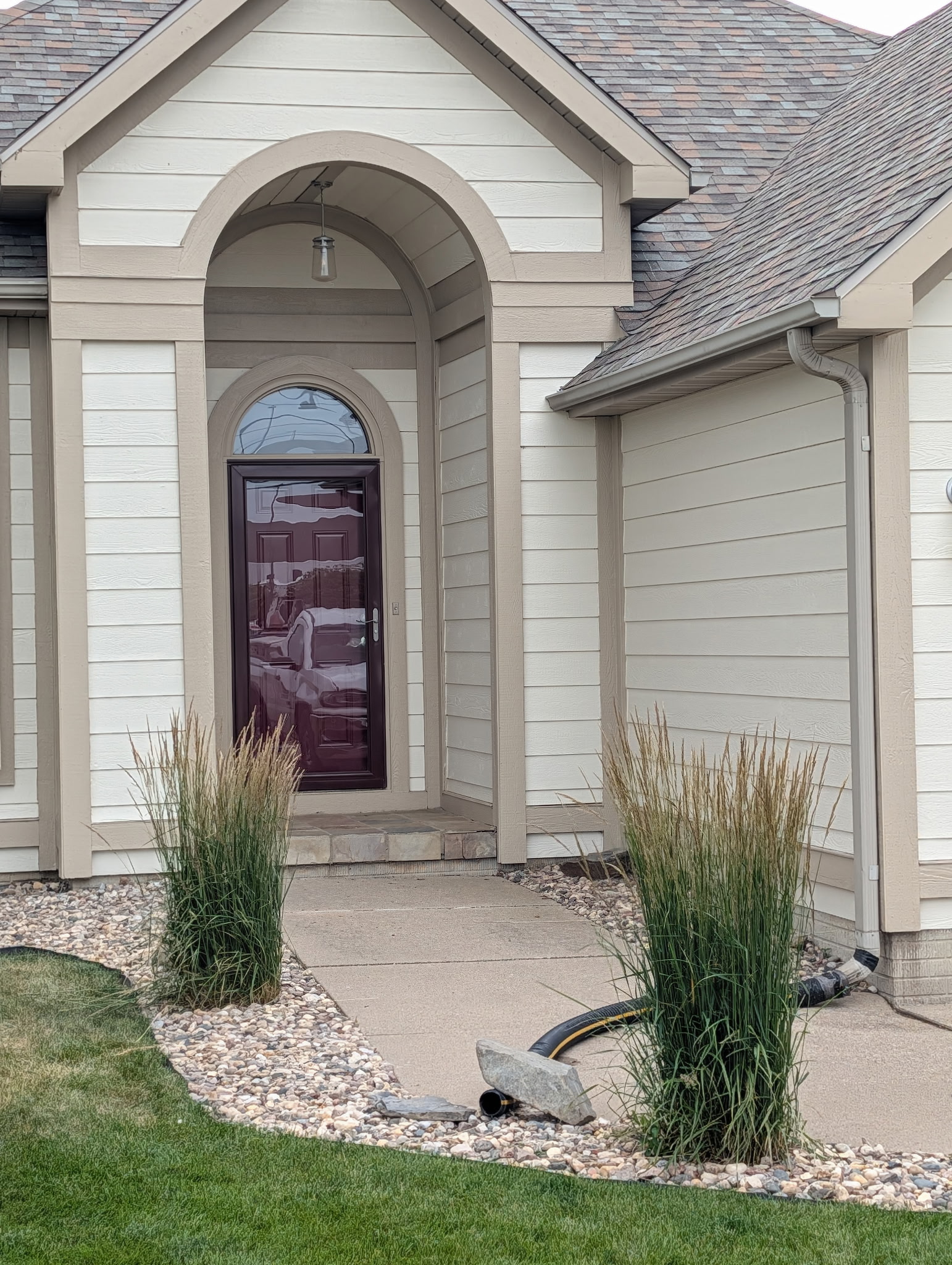LP Siding and Arch Trim
