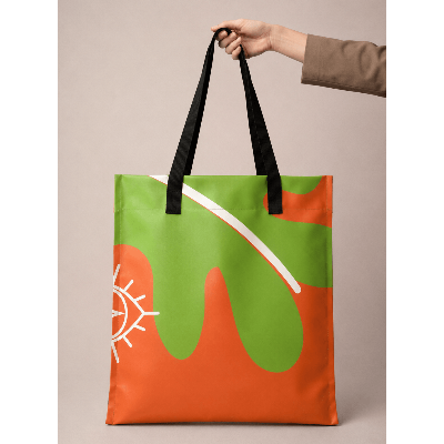 Tote upcycle eye