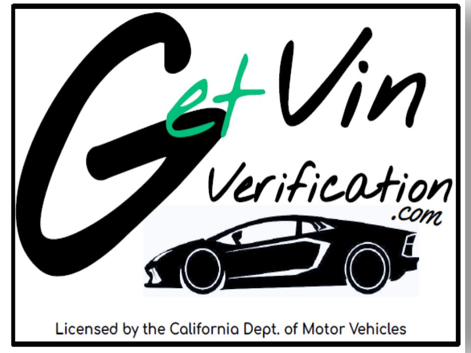 Get Vin Verification, Vin, Sacramento, Vin Verifier