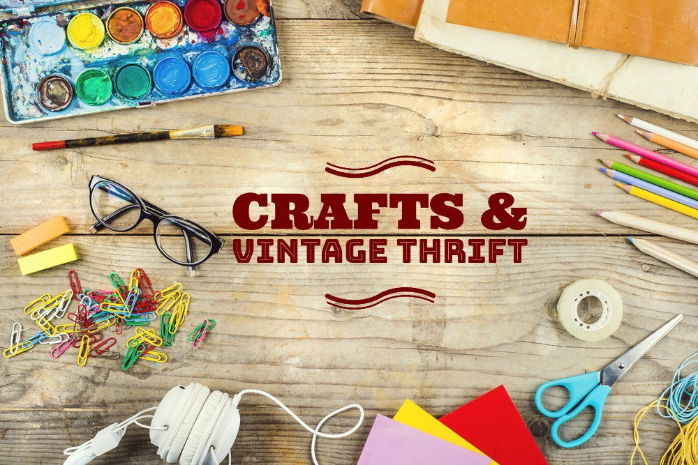 Visit page /craftsandvintagethrift