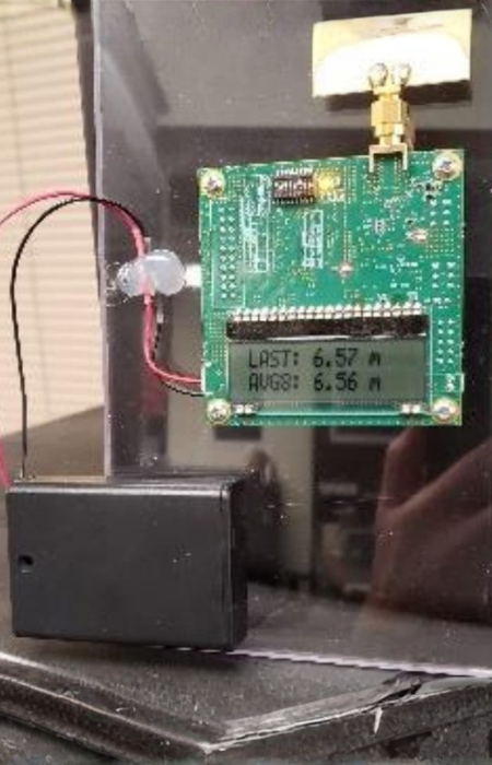 CES dog fence training system using RF and distance sensing