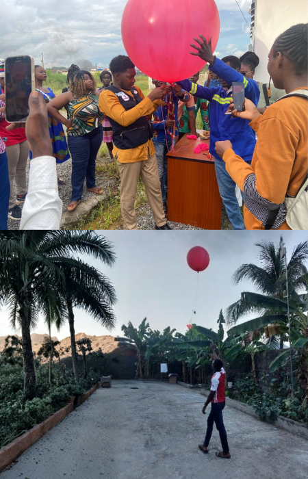 CES Kanda remote weather station for agricultural field data