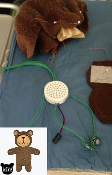 CES bilingual audio learning toy for early language development