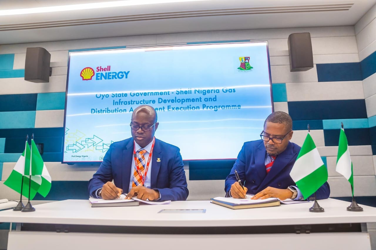 Oyo State Signing of Gas Agreement with Shell Energy