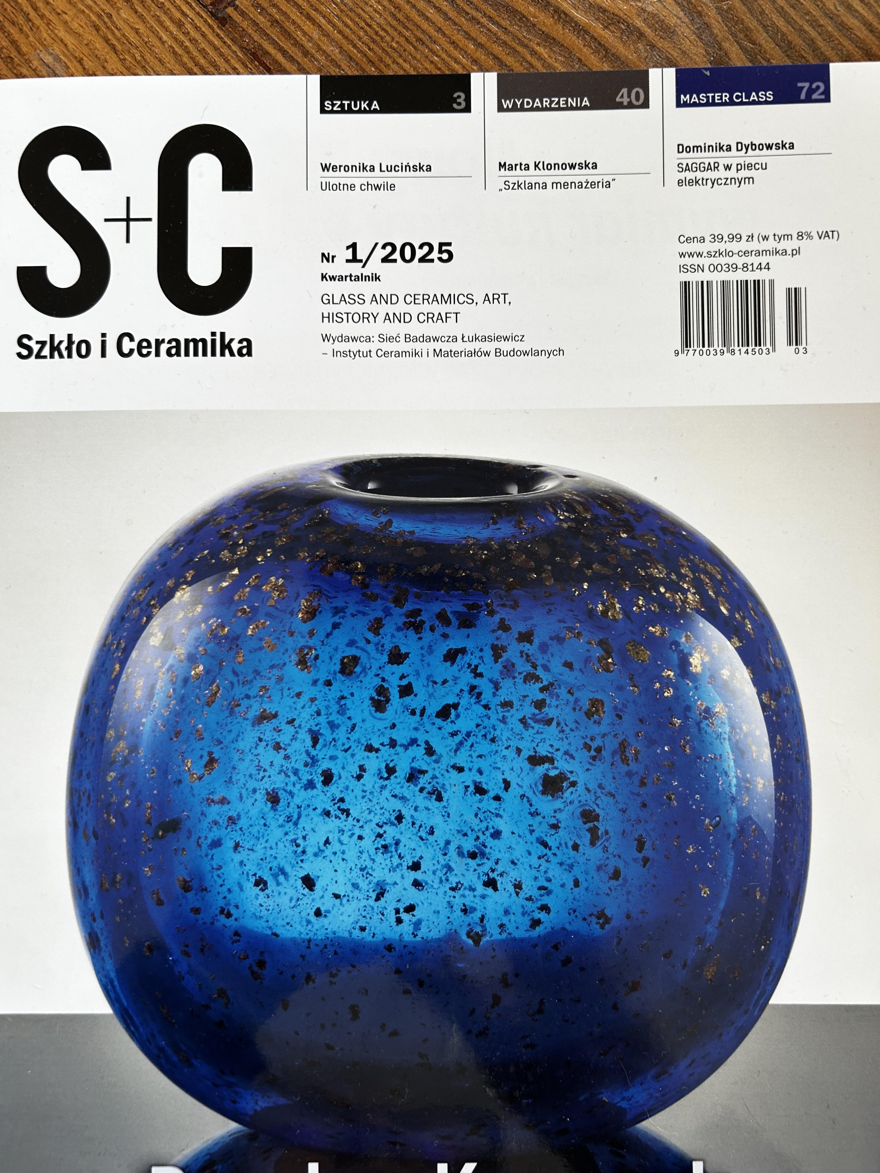 Magazyn Szkło i Ceramika nr.1/2025