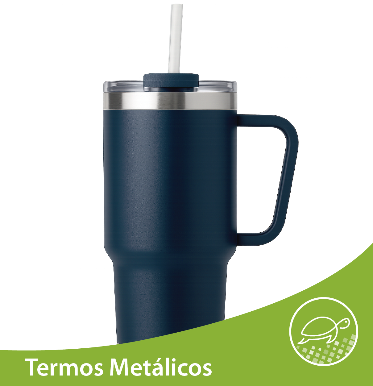 Termo metálico personalizado