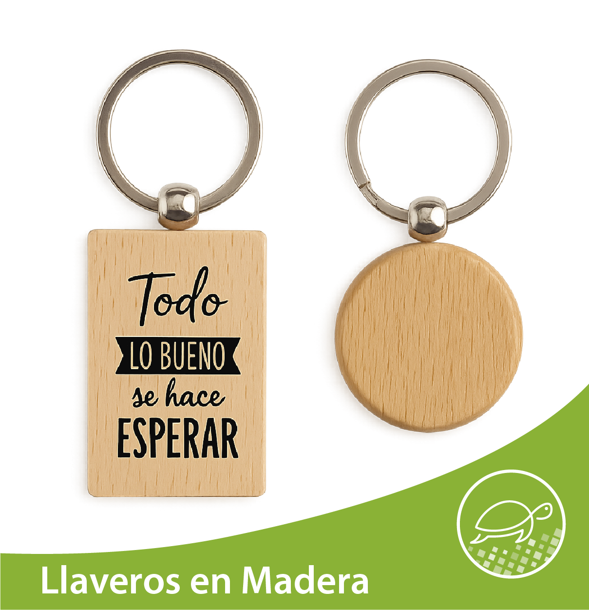 Llaveros personalizados
