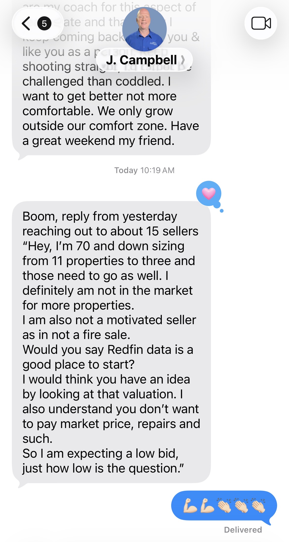 Absentee Owner Text Response