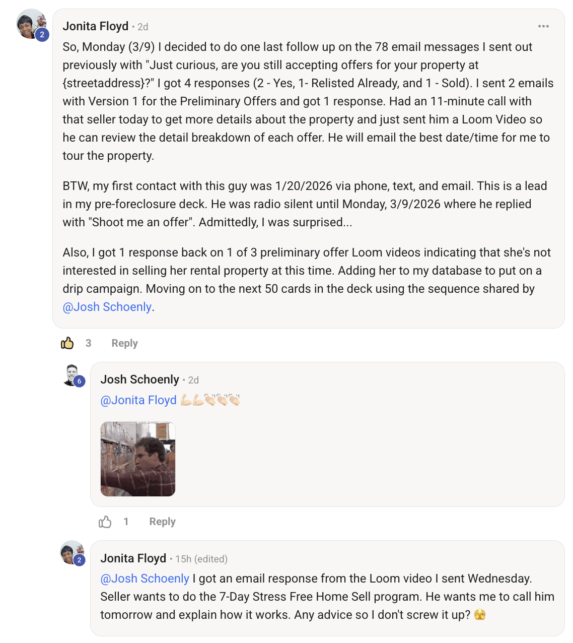 Jonita's Persistence Pays Off!