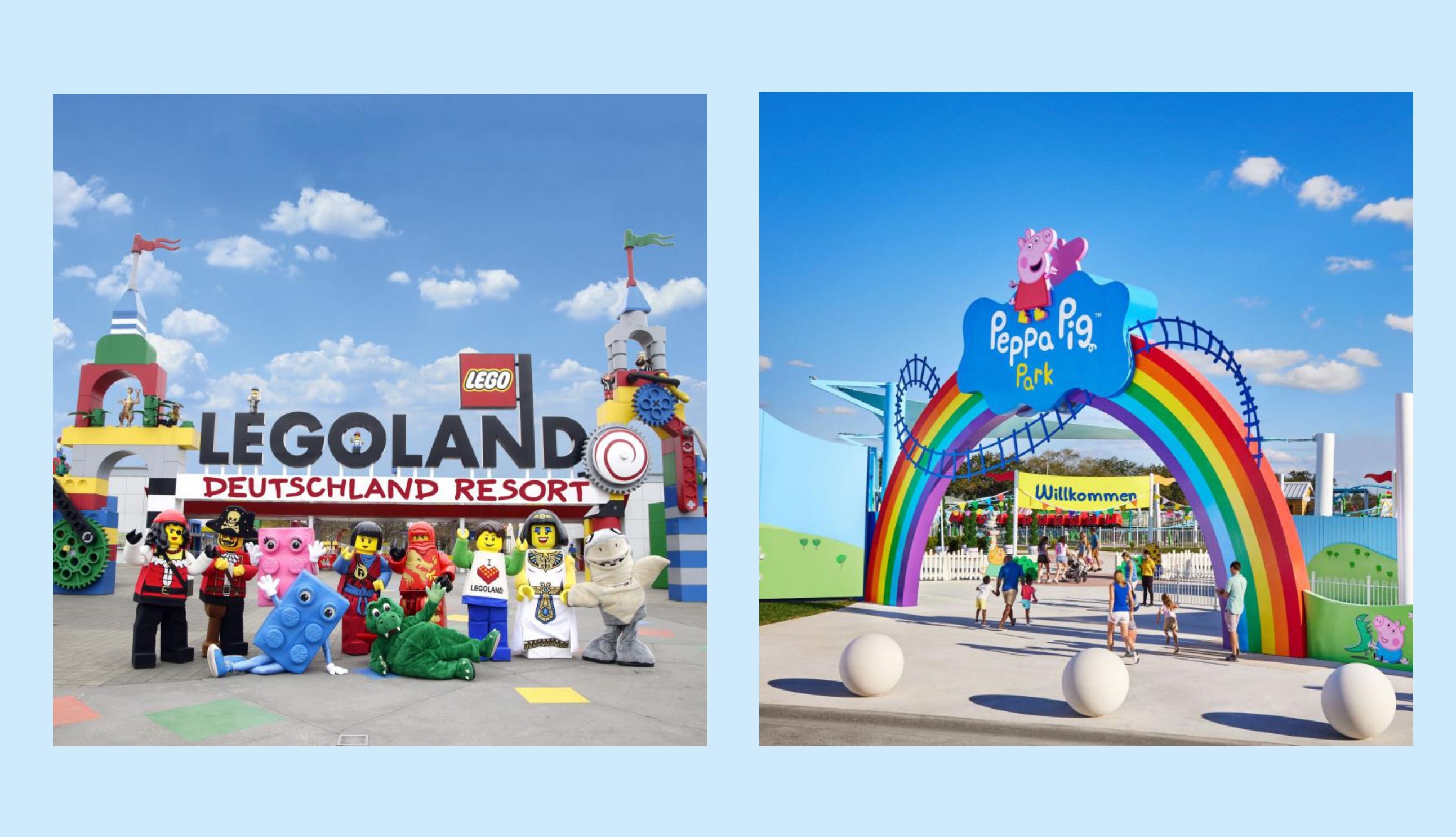 PEPPA  PIG Park Günzburg plus das LEGOLAND®