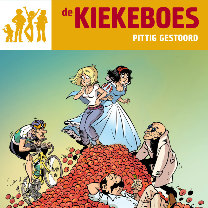 Kiekeboes strip 'pittig gestoord'
