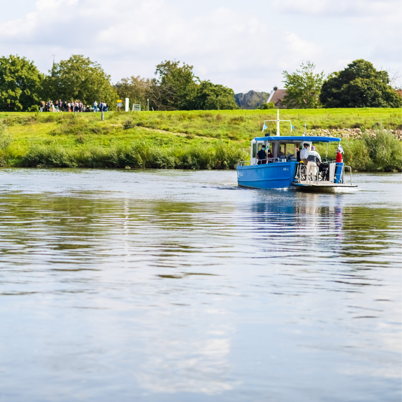 veerpontje op de maas