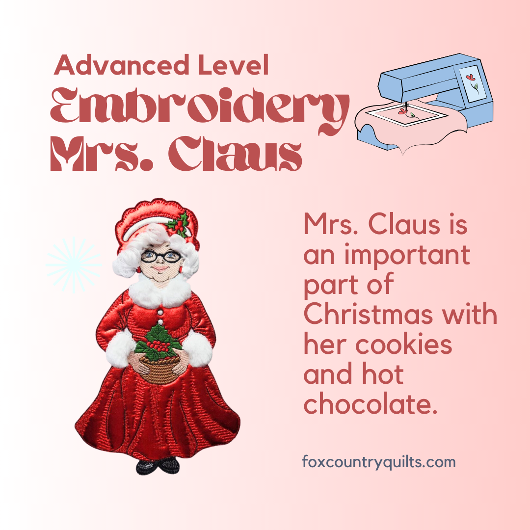 Mrs. Claus is a Must  The holiday season is a time of joy, celebration, and spreading happiness all around. What better way to add a touch of festive cheer to your decorations than with this sweet Mrs. Claus?