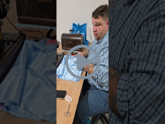Jordan Making a Satin Pillow Case