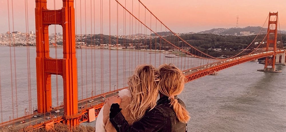 Friends at the Golden Gate