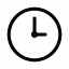 icono reloj para curso de Python 2025