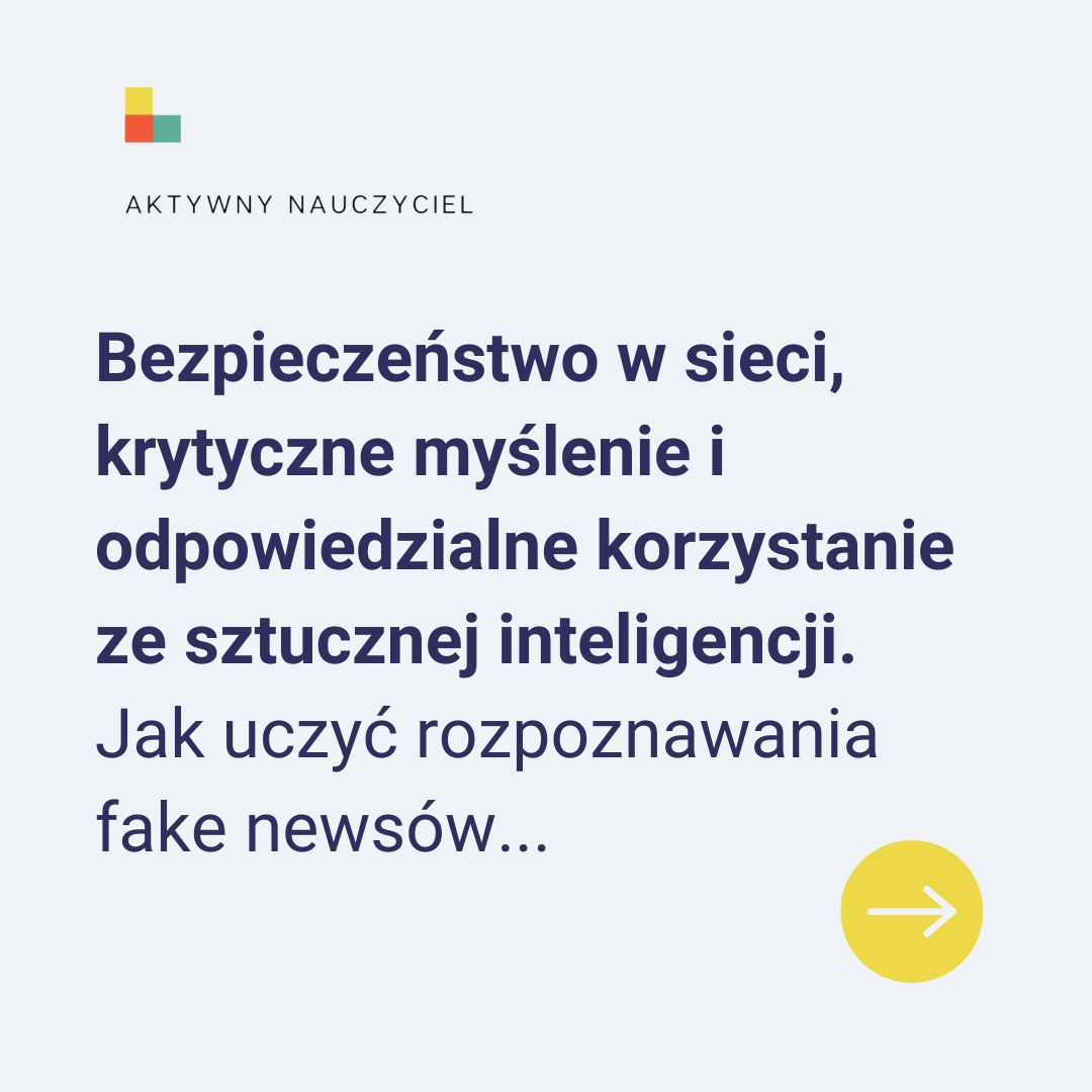 Jak uczyć rozpoznawania fake newsów