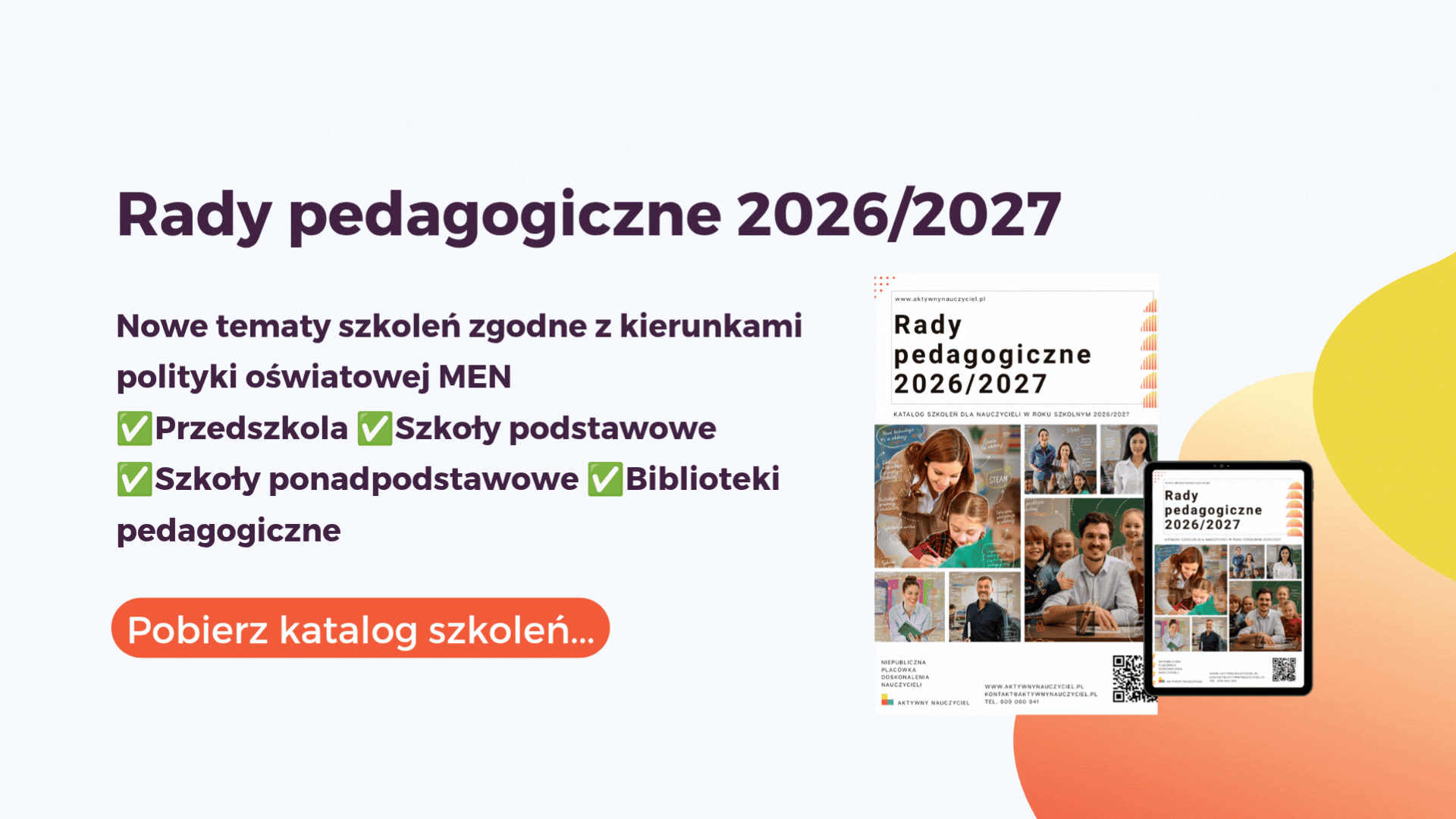 Szkolenia dla nauczycieli